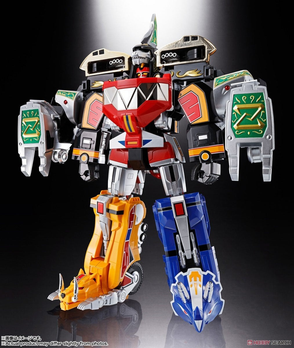 BANDAI 超合金魂GX-72大獸神＆ GX-78龍皇凱薩獸帝大獸神玩具將軍