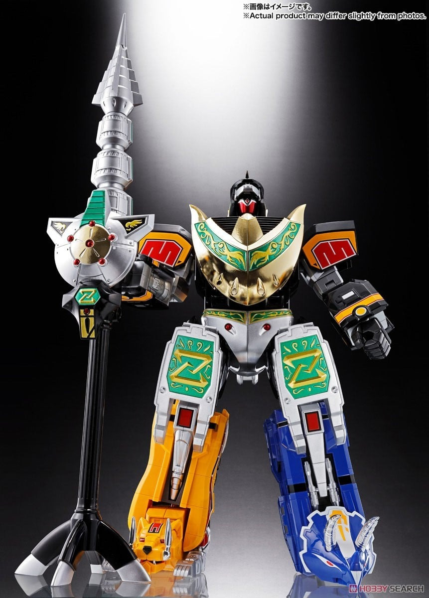 BANDAI 超合金魂GX-72大獸神＆ GX-78龍皇凱薩獸帝大獸神玩具將軍