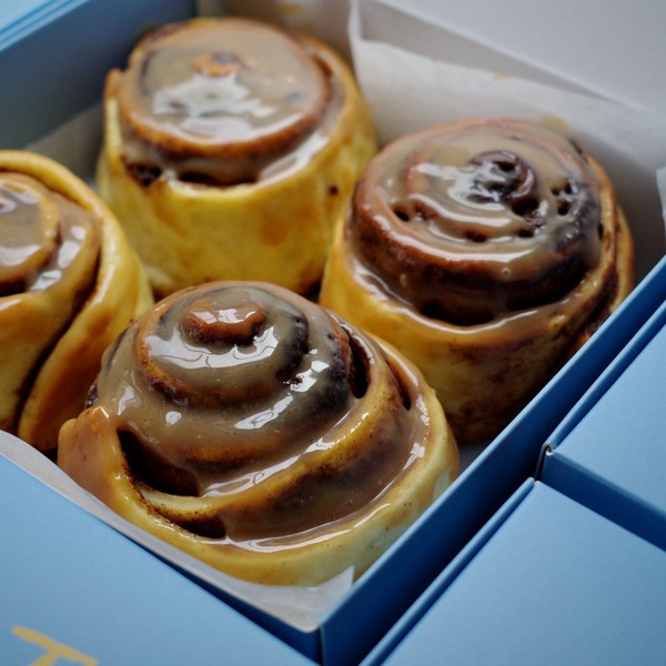 虎糖肉桂捲（焦糖肉桂捲）一盒4入