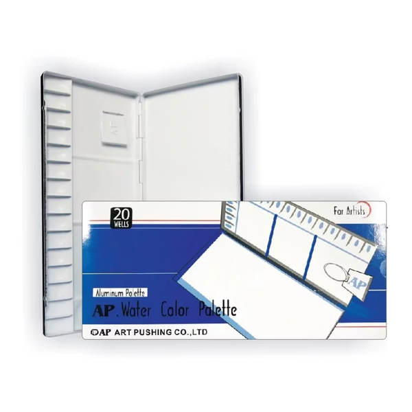 AP 韓國 鋁製調色盤 20格 E0020