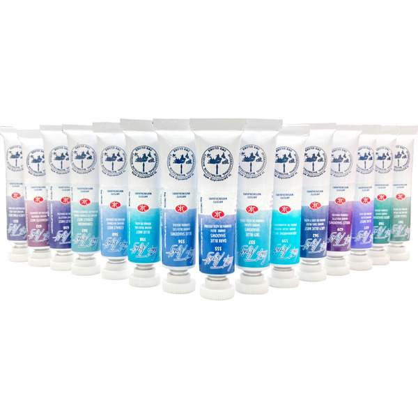 俄羅斯 WhiteNights 白夜 Artists'專家級 管狀水彩 沉澱色