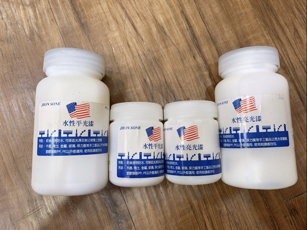 JHON SONE 漢聲 壓克力水性亮光漆/平光漆 100g/300g