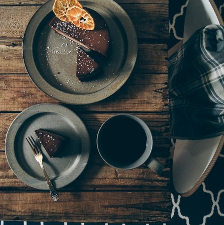 日本Ancient Pottery古董風圓盤 禮盒裝