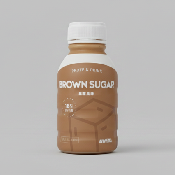 【開瓶即喝】隨行蛋白飲- 黑糖牛奶 (24入箱裝)