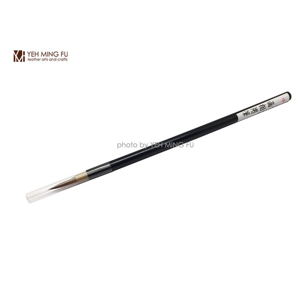日製【面相筆-中】毛筆/皮革上色用筆《葉明福皮革創作工房》
