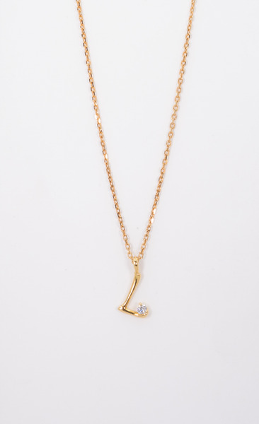 661793 訂製鑽石字母項鍊L