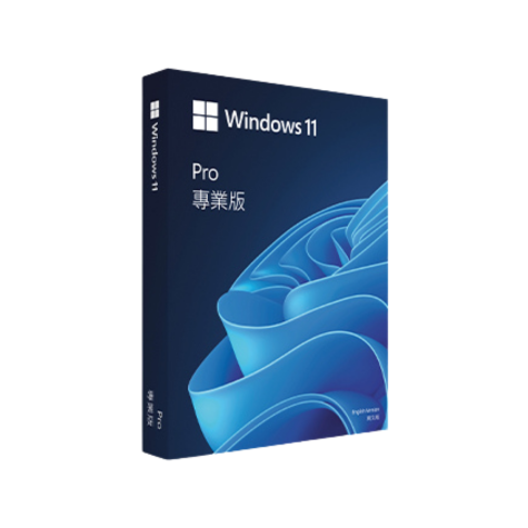 微軟Windows 11 Pro 專業中文彩盒版 64位元