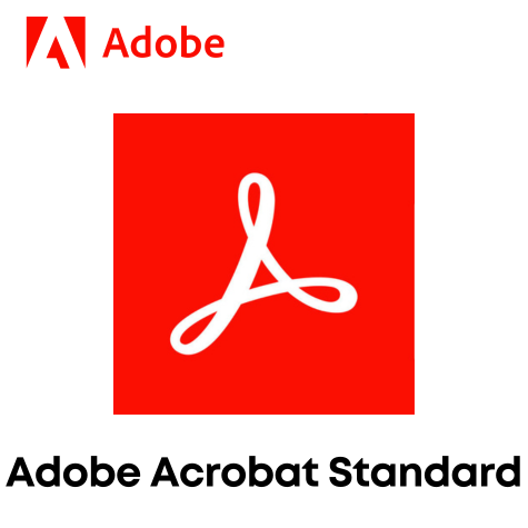 Adobe Acrobat Standard for teams 一年訂閱