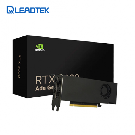 Leadtek 麗臺 NVIDIA RTX 2000 Ada 工作站繪圖卡(註冊三年保)