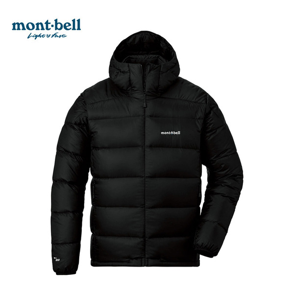 【Montbell】Light Alpine 800FP 連帽羽絨外套 男 黑 1101606-BK