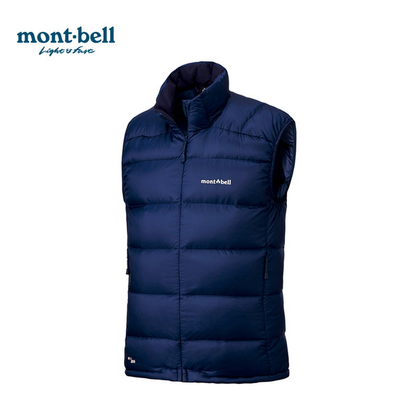 【Montbell】Light Alpine 800FP 羽絨背心 男 靛藍 1101610-IND