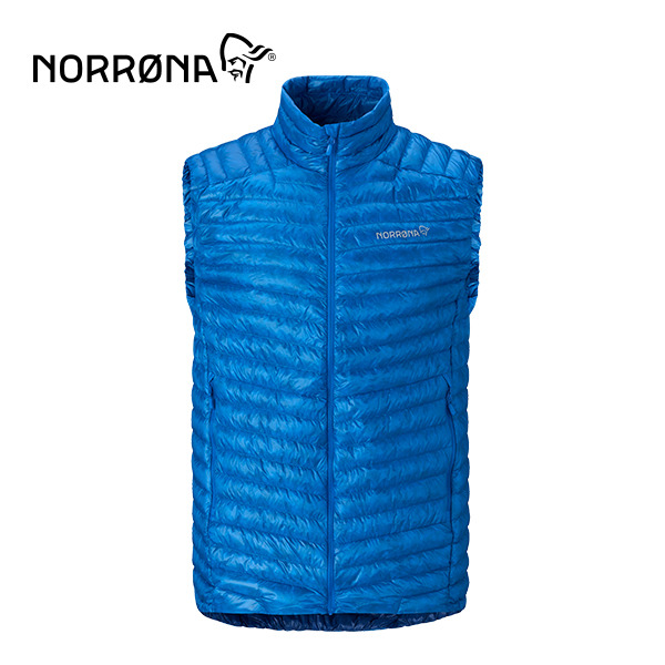 【Norrona】trollveggen Superlight down800 保暖背心 男 天藍 1615-24-2336