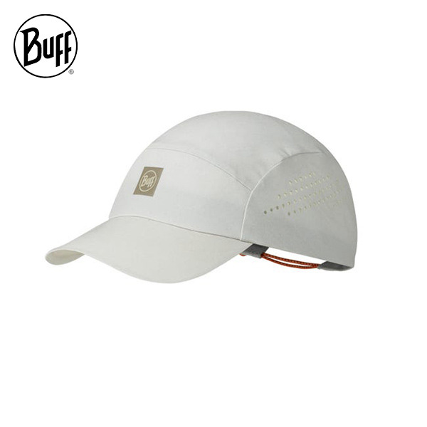 【Buff】可捲收跑帽-淡雅米霧 BF135791-954