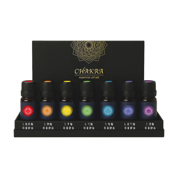 七脈輪精油組合