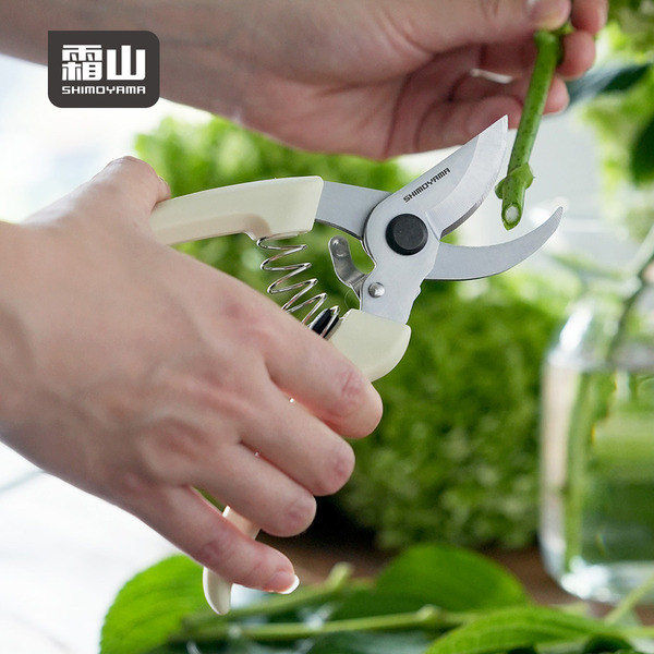 【日本霜山】加厚短柄剪錠鋏/園藝剪/花藝剪刀