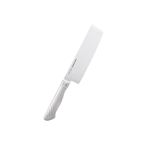 【日本霜山】一體成形不鏽鋼菜切刀-30cm