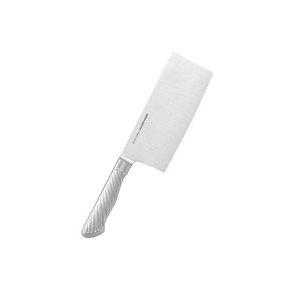 【日本霜山】一體成形全鋼中式片刀-30cm