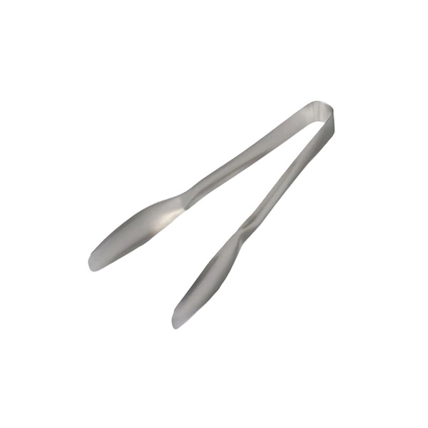 【日本霜山】304不鏽鋼一體成形餐夾/料理夾-24cm