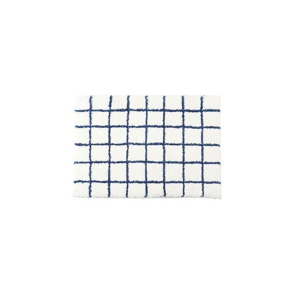 【日本霜山】插畫風防滑吸水快乾浴室踏墊-45x65cm-多色可選