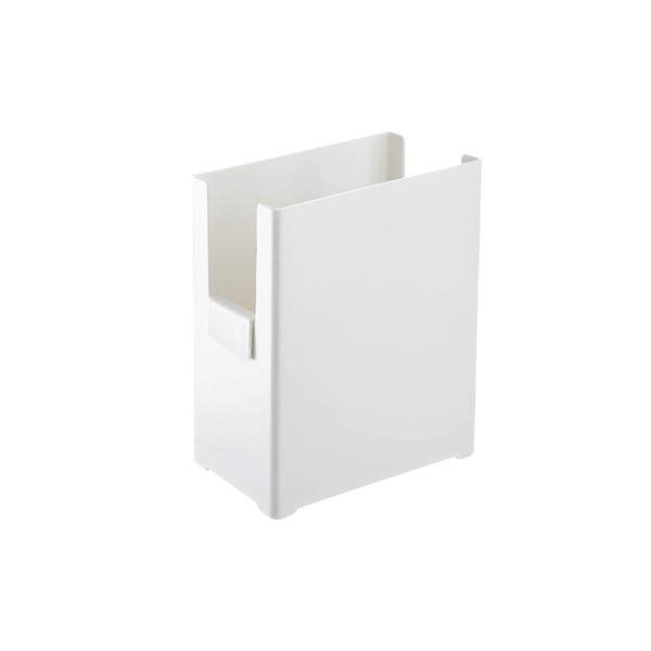 【日本霜山】窄型直角無印風U型口分類收納盒-S-3入