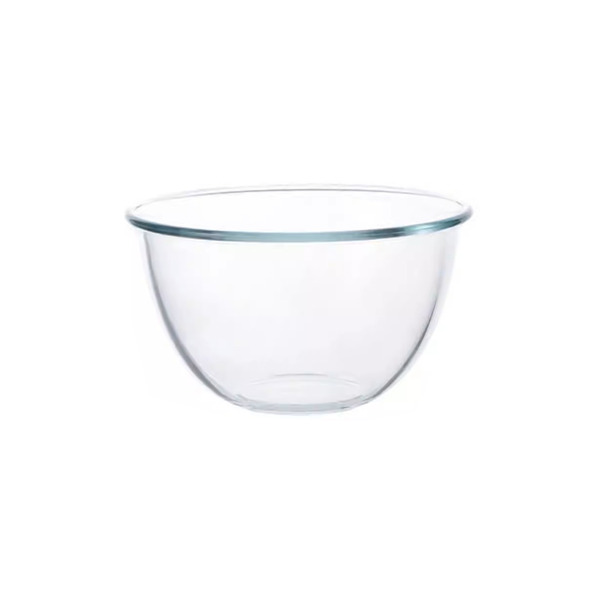 【日本霜山】多用途耐熱玻璃調理碗/沙拉盆-2.2L