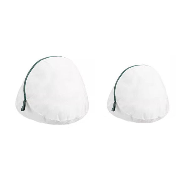 【日本霜山】細網眼立體球型洗衣袋二件組(大&中)