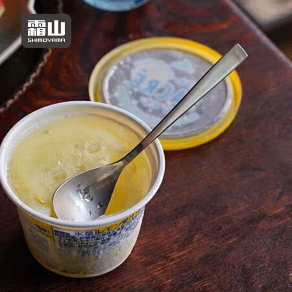 【日本霜山】304不鏽鋼冰淇淋勺/甜點匙