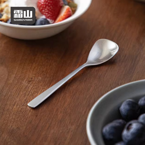 【日本霜山】304不鏽鋼冰淇淋勺/甜點匙
