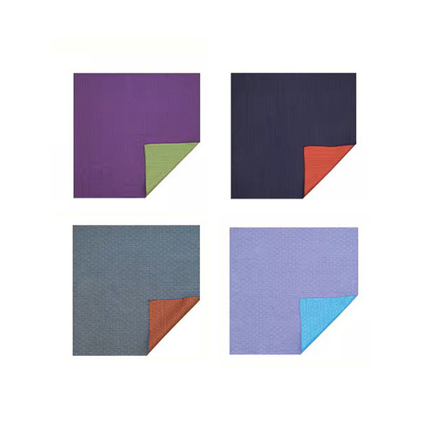 【日本霜山】和風雙色純棉包袱巾/餐墊/便當包巾-55x55cm-3入