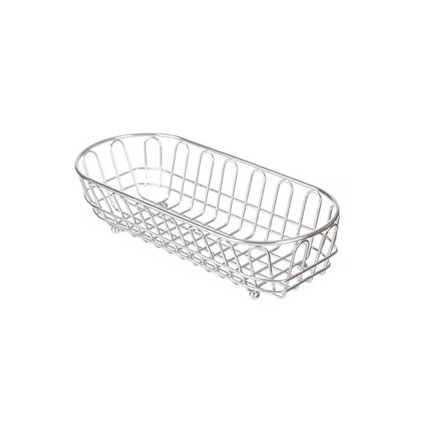 【日本霜山】廚房用304不鏽鋼置物籃/收納籃-大款