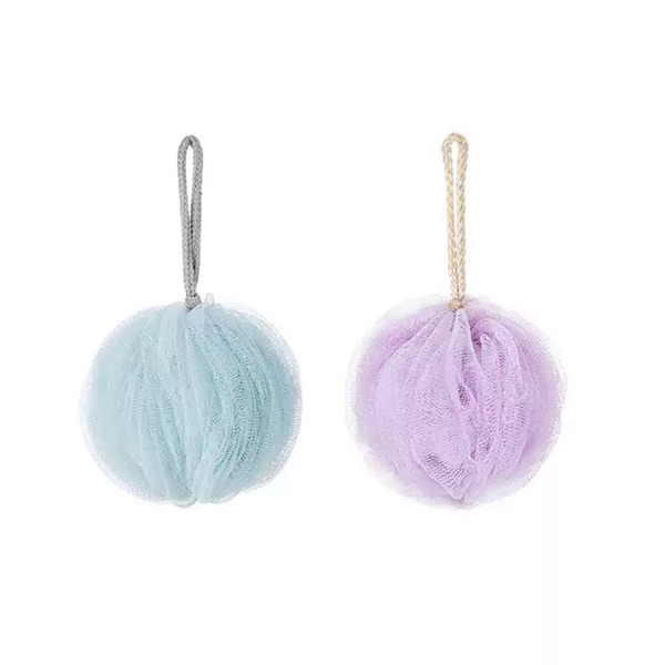 【日本霜山】加大加厚搓澡沐浴花球/洗澡球/浴球-3入-多色可選