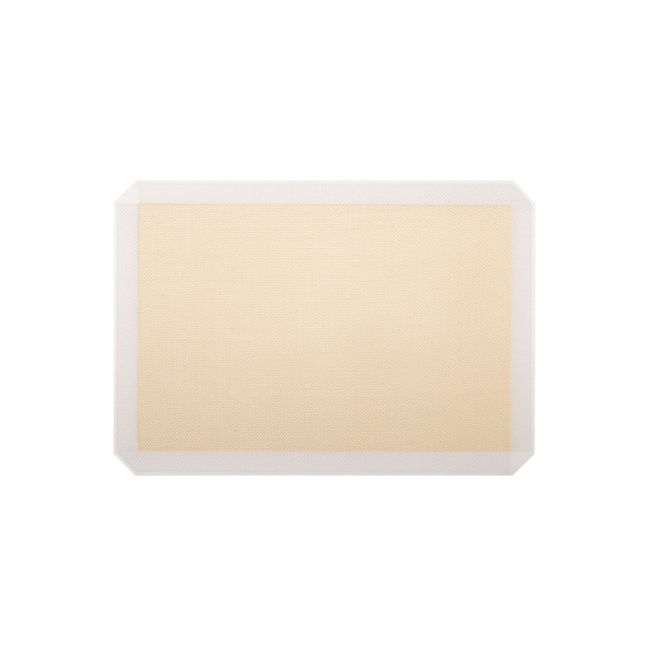 【日本霜山】多功能耐高溫矽膠不沾黏餐墊/烤墊(42x29.5cm)-3入