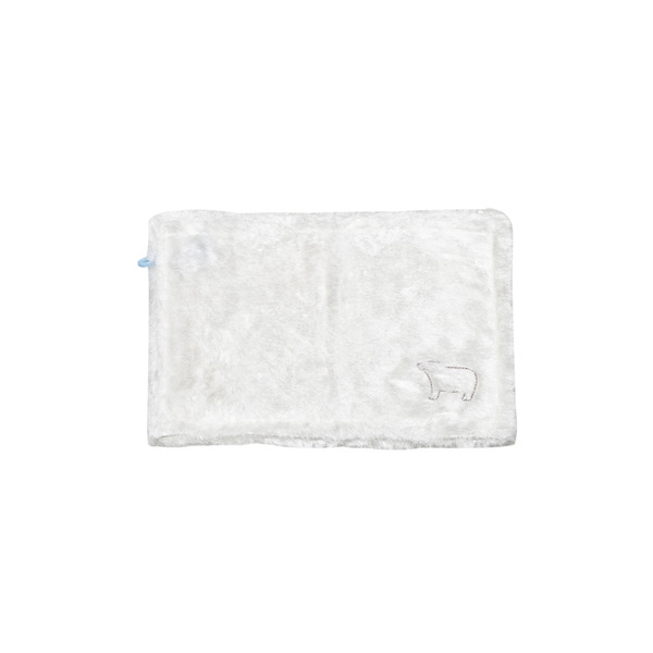 【日本霜山】日本製刺繡風去油吸水絨毛百潔布-3條入