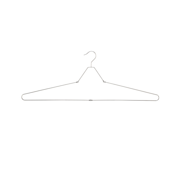 【日本霜山】304不鏽鋼折疊式衣物/浴巾晾曬架-3入