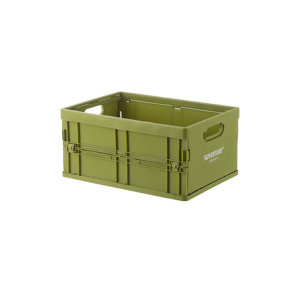 【日本霜山】工業風可層疊耐重摺疊收納籃-3入-多色可選