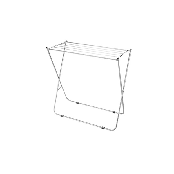 【日本霜山】304不鏽鋼摺疊式枕頭/毛巾/浴巾晾曬架