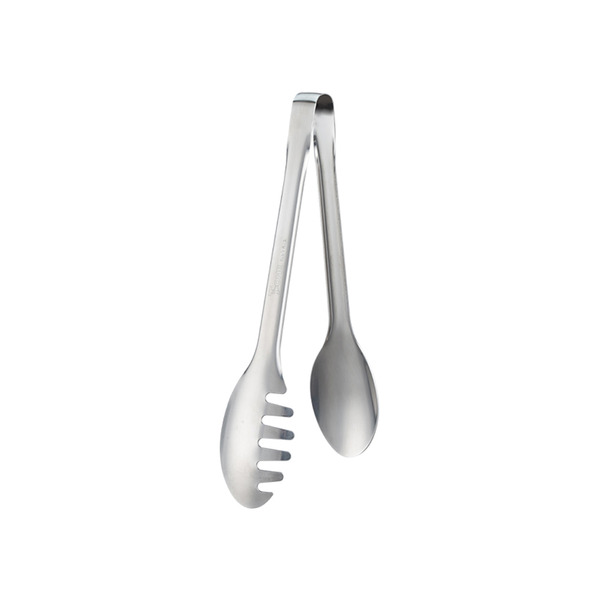 【日本霜山】日本製不鏽鋼撈麵夾/料理夾/沙拉夾/餐夾-25cm