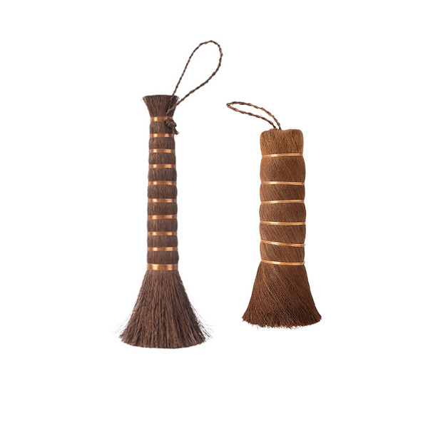 【日本霜山】日式天然棕櫚鍋刷2件組