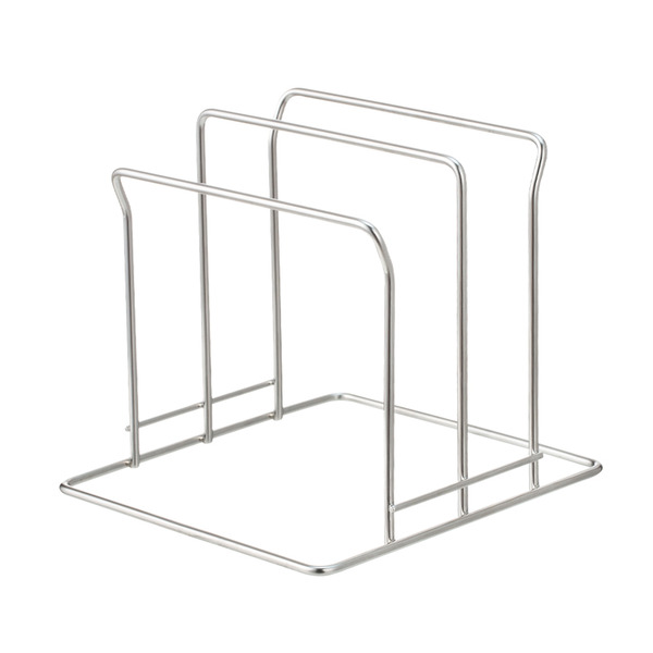 【日本霜山】304不鏽鋼雙層砧板瀝水收納架
