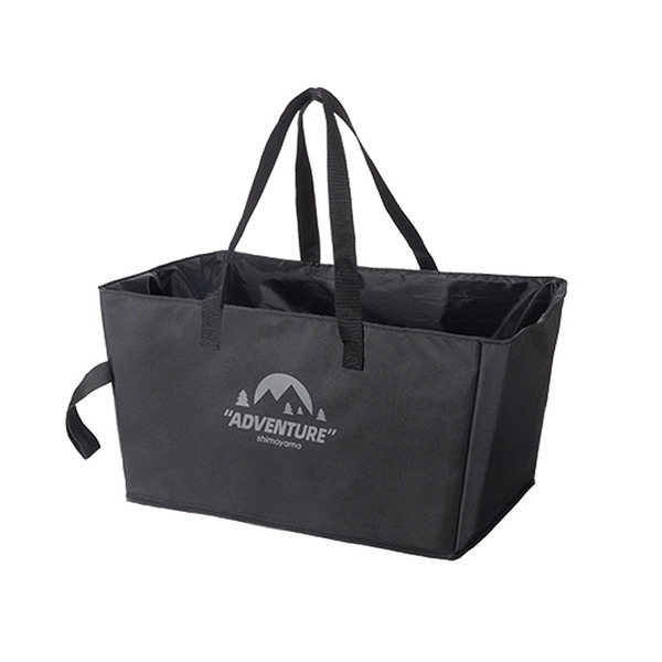 【日本霜山】戶外露營用折疊式收納包(防水內層)-48L