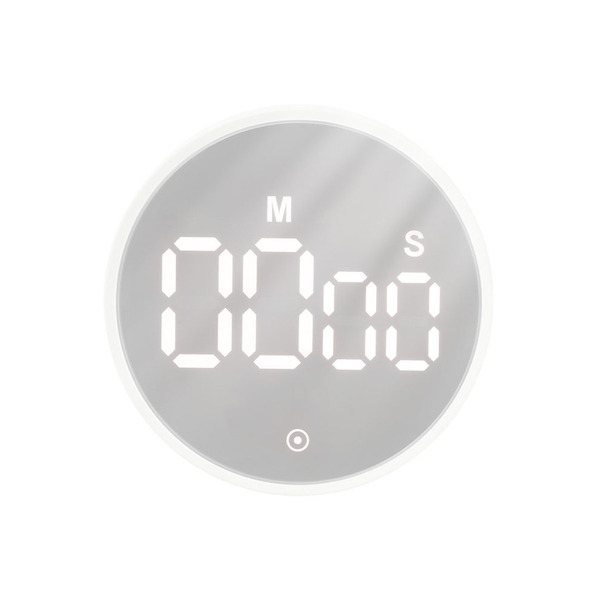 【日本霜山】多功能旋轉定時磁吸式計時器(大螢幕/音量可調節)-多色可選