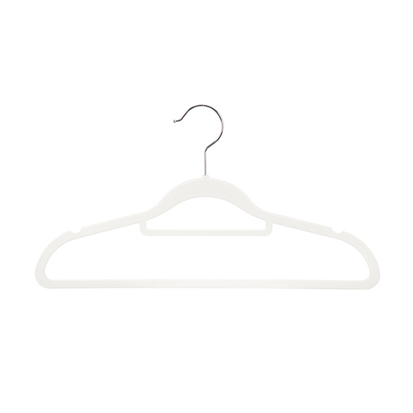 【日本霜山】多功能橡膠止滑衣架-15入-多色可選