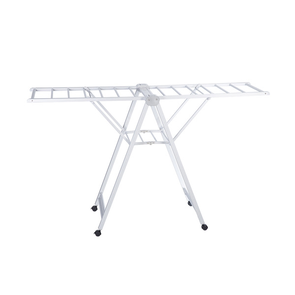 【日本霜山】室內室外兩用多功能折疊翼型晾曬架-L (180*55cm)