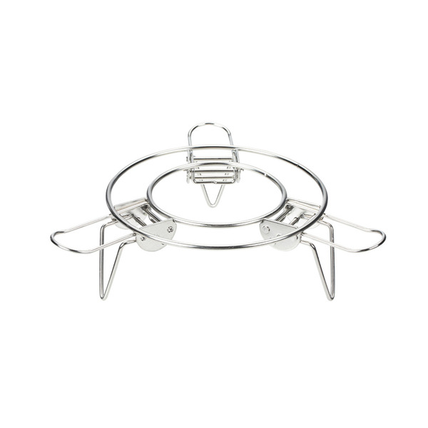 【日本霜山】304不鏽鋼可伸縮式蒸架/隔熱架