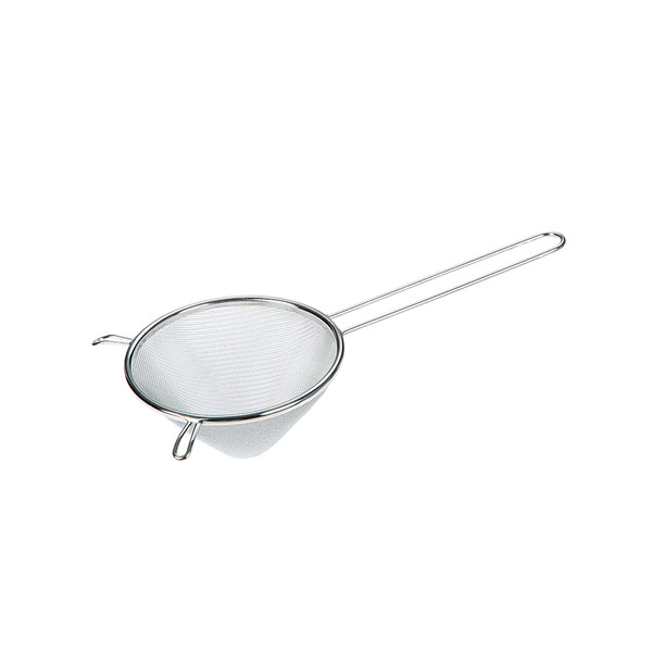 【日本霜山】雙掛耳漏斗式不鏽鋼過濾網/過篩網