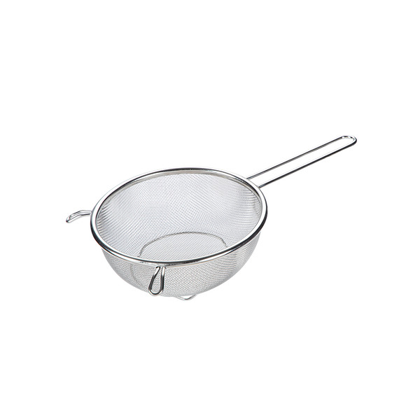 【日本霜山】長柄雙掛耳不鏽鋼瀝水網