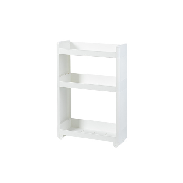 【日本霜山】日式簡約風三層隙縫置物架