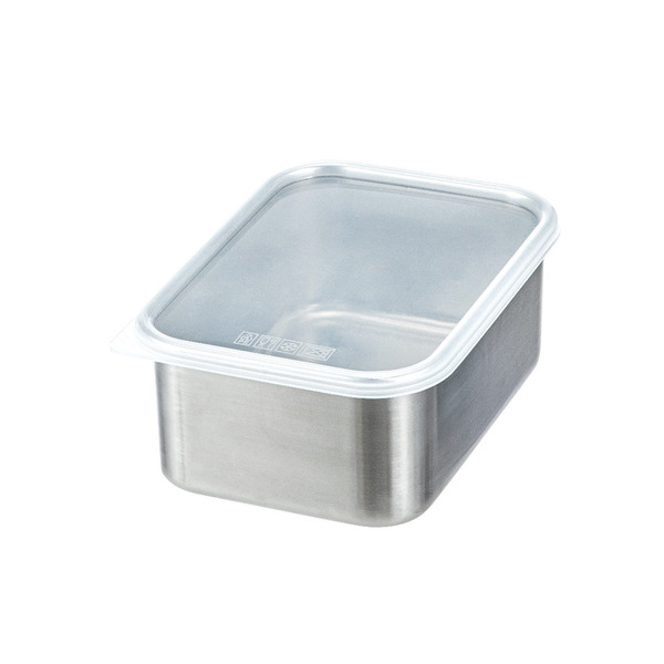 【日本霜山】304不鏽鋼速凍保鮮盒(深型S)-1000ml-3入
