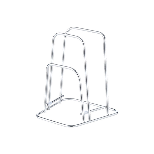 【日本霜山】304不鏽鋼雙層刀具砧板架