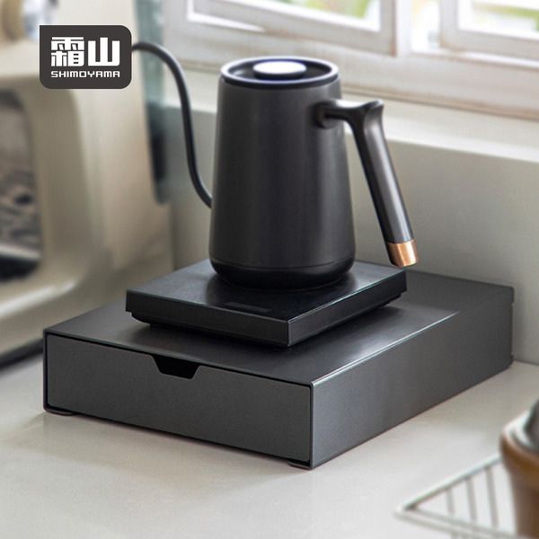 【日本霜山】桌上型層疊式收納置物抽屜盒-多色可選